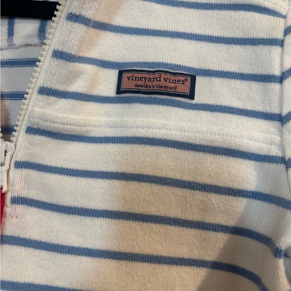 Vineyard Vines Blue and White Striped Pullover - Picture 2 of 8